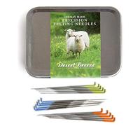 Groz-Beckert - Agujas de fieltro de precisión de acero al carbono, código de colores, calibre 36 y 38 y espiral de calibre 40, fabricadas en Alemania