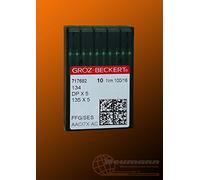 GROZ-BECKERT Agujas para máquina de coser, 10 unidades (10 Nm 100/16).