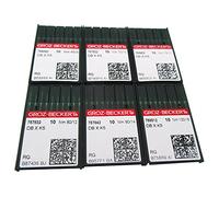 Groz Beckert DBXK5 - 60 agujas industriales para máquina de bordar en caja de plástico transparente CKPSMS compatible con/reemplazo para Tajima Brand Barudan Brand SWF Brand
