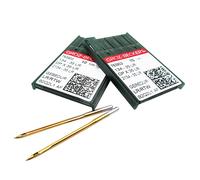 GROZ-BECKERT NEEDLE -20piezas Groz-Beckert 134-35LR, DPX35LR Agujas de coser de cuero de titanio Gebedur (19/120)