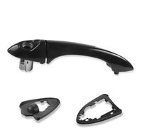 Grozzy Embellecedor de la cubierta del pestillo de la man Manija exterior de puerta coche para BMW X5 E53 2000-2006, piezas manija(1pc Right Hand Drive)