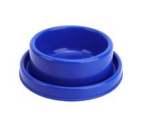 GRPET Comedero antihormigas para Gatos y Perros para Mascotas sin Hormigas Azul M