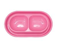 GRPET Plato a Prueba de Hormigas para Gatos, tazón para Perros de tamaño pequeño y Mediano, 950ml, Rosa, M