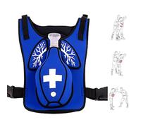 Grpquatsch Chaleco De Entrenamiento Antiasfixia Heimlich, Chaleco De Entrenamiento para SimulacióN De ObstruccióN De Las VíAs Respiratorias, para Personal De Primera Respuesta BlueChild