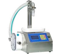 Grpquatsch MáQuina De Llenado De LíQuidos con Pesaje, Llenado De Peso De Alta PrecisióN, Altura De Llenado Ajustable De 0 A 20 Cm, para Aplicaciones De 10g A 10 Kg Plastic-7L