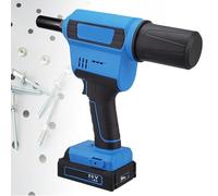Grpquatsch Pistola Remachadora InaláMbrica BateríA, Remachadora AutomáTica con BateríA De 20v, Herramienta EléCtrica para Remachado RáPido Y Preciso