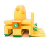 GRR-RIPPER+ by Microjig. Includes SafeRip Kit. Fully Adjustable 3D Push Block for Table Saws, Router Tables, Band Saws, and Jointers. (SKU: GR-100+) Yellow/Green