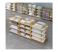 GRRICEPL Expositor De Muestras De Telas, Expositor De Muestras De Sábanas, Fundas Nórdicas, Bufandas Y Fundas De Almohada, Estantes para Tiendas Y Estanterías De Almacenamiento(80x45x135 cm/A)