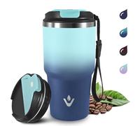 Grsta 600ml Taza Termica de Acero Inoxidable, Vaso Termico Aislada al Vacío, Antifugas Taza Termo, Mantiene el frío 8h y el calor 6h, Vaso Termo Cafe para Llevar, para Frío y Caliente