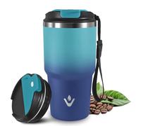 Grsta 600ml Taza Termica de Acero Inoxidable, Vaso Termico Aislada al Vacío, Mantiene el frío 8h y el calor 6h, Antifugas Vaso Termo Cafe para Llevar, Taza Termo para Frío y Caliente