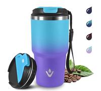 Grsta 600ml Taza Termica, Vaso Termico de Acero Inoxidable, Mantiene el frío 8h y el calor 6h, Vaso Termo Cafe para Llevar, Antifugas Taza Termo Aislada al Vacío para Frío y Caliente