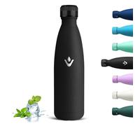 Grsta Botella Agua Acero Inoxidable 750ml, Cantimplora Termica Sin BPA, Termo Prueba de Fugas, Mantiene 24H Frio/12H Calor, Reutilizable Botella Agua Gimnasio para Cámping, Senderismo, Deportiva