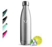 Grsta Botella Agua Acero Inoxidable 750ml, Reutilizable Cantimplora Termica Sin BPA, Termo a Prueba de Fugas, Mantiene 24H Frio/12H Calor, Botella Agua Gimnasio para Bicicleta, Colegio, Ciclismo