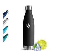 Grsta Botella Agua Acero Inoxidable, Botella Termica 500ml Sin BPA, Conserva 12 Horas Caliente, 24 frio, Prueba de Fugas Termo, Reutilizable Cantimplora Termica para Niños, Bicicleta, Senderismo