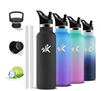 Grsta Botella Agua Acero Inoxidable, Botella Termica 750ml, A Prueba de Fugas, Cantimplora sin Bpa, Mantiene 24H Frio/12H Calor, Cantimplora Gym, para Oficina, Cámping, Cafetería, Deportes, Viajar