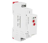 GRT8-B1 Relé Tiempo Retardo Apagado 12-240V CA/CC Multifunción con LED Tipo Riel DIN Temporizador Eléctrico Mini para Control Escalera