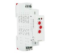 GRT8-M1 Relé de Retardo de Tiempo Relé de Tiempo Multifuncional con 10 Funciones Montaje en Riel DIN AC Mini Relé de Retardo de Tiempo de Apagado