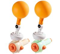Grtheenumb 2 Sets Breathing Exerciser for Kids, 3-in-1 Comprehensive Breathing Trainer with Whistle, Foam Balls, Balloons and More for Speech/Lung/Respiratory Training Exerciser