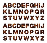 Grtheenumb Cuentas de letras gruesas, 52 piezas de cuentas de alfabeto estilo piedra preciosa gigante