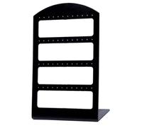 Grtheenumb Exhibición del Soporte de los Pendientes | Soporte portátil de los Pendientes de 48 Agujeros Organizador para presentación de joyería de plástico Estante Colgante Muestra 19, 5 * 12, 5 CM