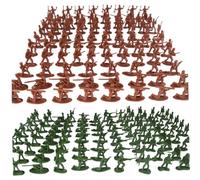 Grtheenumb Hombres del ejército de plástico, 200 Piezas Hombres del ejército de plástico 12 Modelos Soldados de Juguete Mixtos Figuras de acción de Juego imaginativo para niños de 3 años en adelante