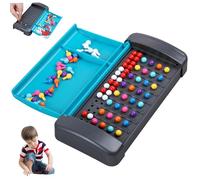 Grtheenumb Juegos de Estrategia, Juegos de Mesa de Estrategia, plástico, Desarrollo de Color, Juguetes portátiles para Romper códigos para niños y niñas 5+