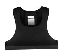 Grtheenumb Rastreadores de fútbol, Equipo de Entrenamiento de fútbol, Chaleco de Seguimiento de Entrenamiento de Spandex con GPS, Ajuste Flexible y Transpirable para Hombres, Mujeres, Talla L
