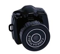 Grtheenumb Sports Camera 480p Bucle Recording Memory Tarjeta de Memoria ANGULA 200MAH Mini Cámaras de espía al Aire Libre portátiles activadas por la Voz en videocámara, cámara Deportiva