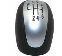 GRTYSVB Pomo de Palanca de Cambios Manual para Coche, de Cuero 6 Speed Apto para Renault Koleos I MK1 2007 2008-2016