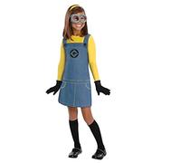 Gru, Mi Villano Favorito - Disfraz de Minion para niña, infantil 3-4 años (Rubie's 886972-S)