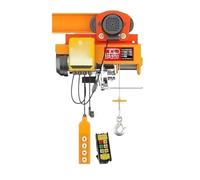 Grúa Aérea De 220V, Mini Grúa Para El Hogar, Grúa Eléctrica Multifuncional, Mini Máquina De Elevación Eléctrica(PA300-12m B)