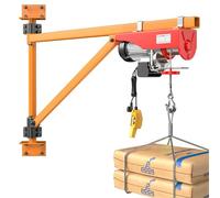 Grúa de horca de montaje en pared con rotación de 180 grados para aplicaciones industriales de elevación y taller