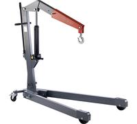 Grúa de taller GREY eurokraft basic, bastidor desplegado