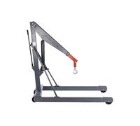 Grúa de taller GREY eurokraft basic, bastidor rodante paralelo