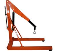 Grúa de taller GREY eurokraft basic, bastidor rodante paralelo