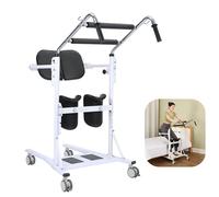 Grúa elevadora para Personas Mayores, Silla elevadora asistida para enfermería a Domicilio, Dispositivo Auxiliar para Transferencia de Pacientes, para Adultos y Personas con discapacidad