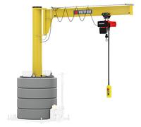Grúa giratoria de columna móvil Vetter, radio de giro 270°, carga máx. 250 kg