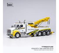 2018 Camión Grúa Kenworth T 880 de 4 Ejes Blanco 1:43 IXO Models TTR037.22