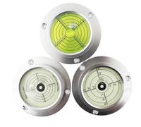 Grúa luminosa de metal de 1 pieza, nivel de burbuja mecánico for industria pesada, nivel circular universal con visión nocturna.(Night Vision A)