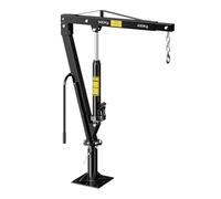 Grúa pick-up camión para carga y descarga, hasta 900kg, giratoria 360°, base perforada montaje suelo