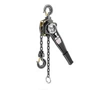 grúas de cadena, Polipasto de cadena de palanca de 0,8 toneladas con trinquete manual y ganchos de seguridad G80, varios tamaños(9M/29.5FT)