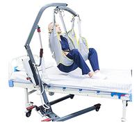Grúas de eslinga para personas mayores discapacitadas, eslinga de transferencia de pacientes, cinturón de transferencia, arnés de soporte para la cabeza de ayuda dinámica, seguro y sin esfuerzo