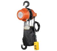 Grúas y polipastos de remolque Costruisci e equipaggia il verricello portatile del paranco elettrico con puleggia a catena a trazione invertita veloce(5 ton 3 meters)