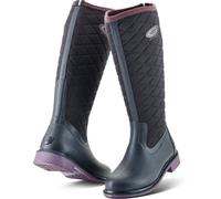 Grubs Botas de goma para mujer Skyline Wellies Negro 39/40