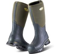 Grubs Snowline Wellies Botas de goma verdes EUR 43