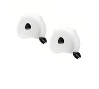 GrueGard Metro Costura, Cinta Metrica Corporal Centimetro para Sastre Modista Fabric Tela, Flexible Body Measuring Tape Enrollable 150cm & Cierre Magnético (2, White, 150cm)