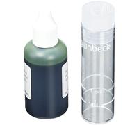 GRÜNBECK - Dispositivo de prueba de agua dureza total °dH y °f | Práctico dispositivo de prueba de agua para la determinación rápida de la dureza total en °dH y °f | Incluye solución de valoración de