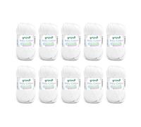 Gründl 4987-01 Baby Cotton/White Hilo de algodón, longitud: 140 m