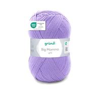 Gründl Big Mamma uni Lana XXL 1 × 400 g, Púrpura