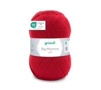 Gründl Big Mamma uni Lana XXL 1 × 400 g, Rojo